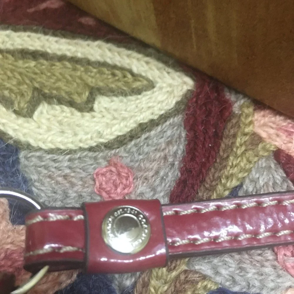 Authentic Coach Signature Striped Tote Bag - Picture 16 of 16